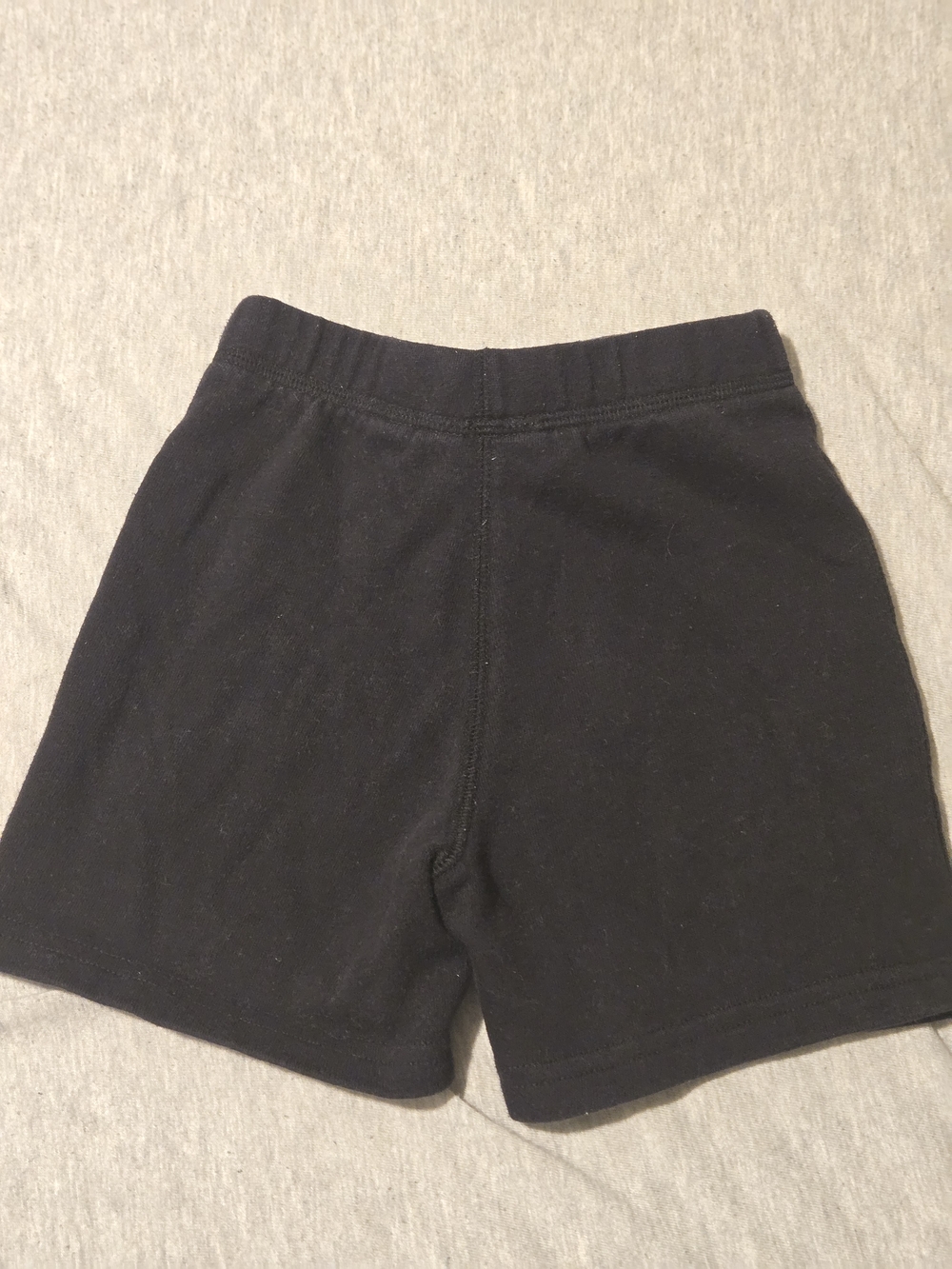 The Children's Place 2T Boys Black Shorts with White Drawstring - Picture 2 of 3
